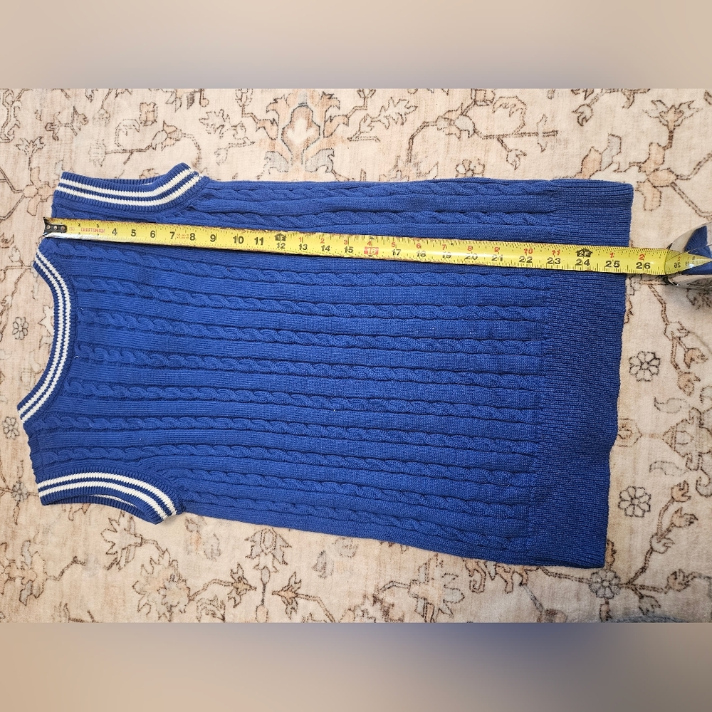 University Of Kentucky Uk Womens XL Knit Cotton Vest Academia Preppy School - Picture 7 of 7